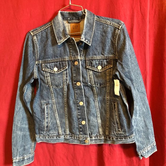 GAP WOMEN' S CLASSIC  DENIM JEAN JACKET SIZE SMALL NEW WITH TAGS - Picture 10 of 16